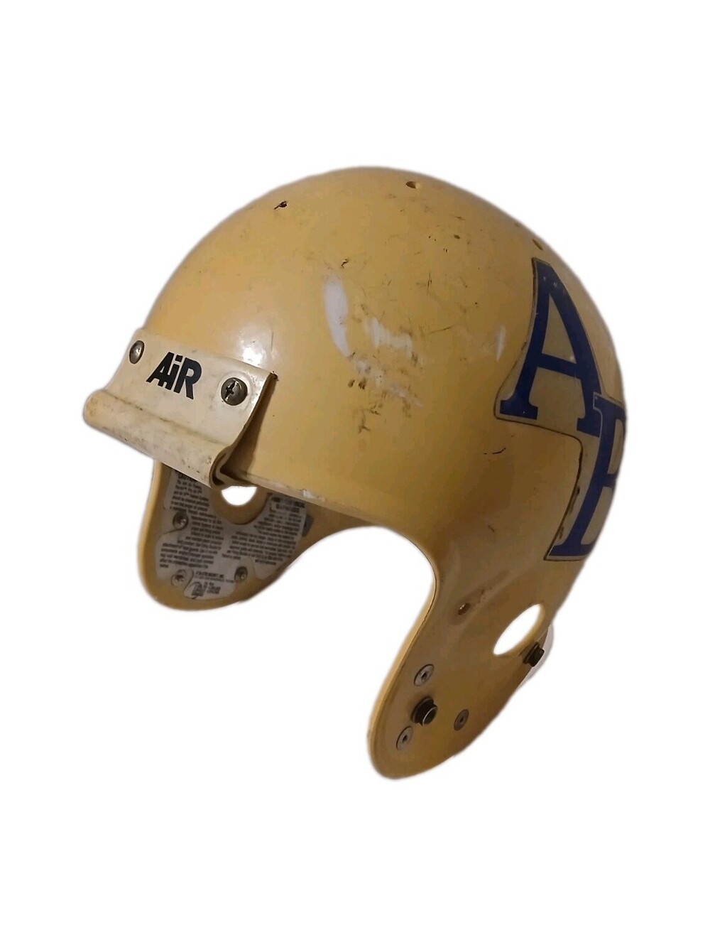 schutt air iv large thru jr high Needs Repaired No Face Mask